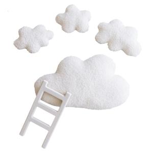 1 Set Lovely Cloud and Ladder Photo Props for Infant Photography Professional Home or Studio Use Photoshoots Support