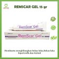 REMSCAR GEL TUBE 15gr gel penghilang bekas luka scar Keloid. 