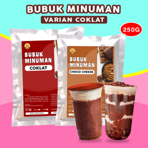 BUBUK MINUMAN VARIAN COKLAT 250GR  / SERBUK MINUMAN VARIAN COKLAT 250g / BUBUK MINUMAN KEKINIAN 250g