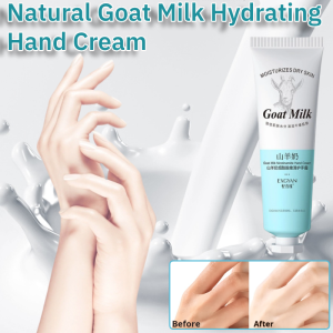 Goat Milk Hand Cream That Prevents Dryness Cracks Moisturizing Hand Cream Milk Protein Extract 山羊奶护手霜