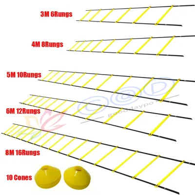 【Local delivery】Football Basketball Fitness Agility Training Ladder