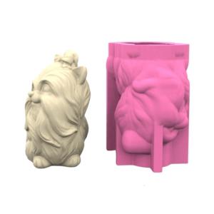 Reusable Silicone Mould Dog Succulent Planter Mold Home Crafting Mold for Crafting Unique Succulent Planter and Gifts