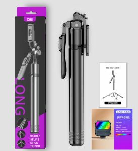 Selfie stick L16 Bluetooth Live Streaming Telescopic Rod Beauty Light Extended Umbrella Style Aluminum Alloy Floor Stand