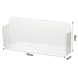 Over-the-Door Mirror Cabinet Organizer Rack Multifunctional Storage for Cosmetics Masks & Lipsticks Medicine