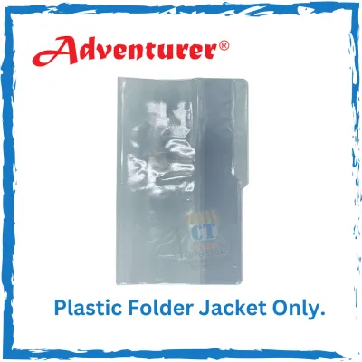 Adventurer File Folder Plastic Jacket Transparent protecting your folder and files