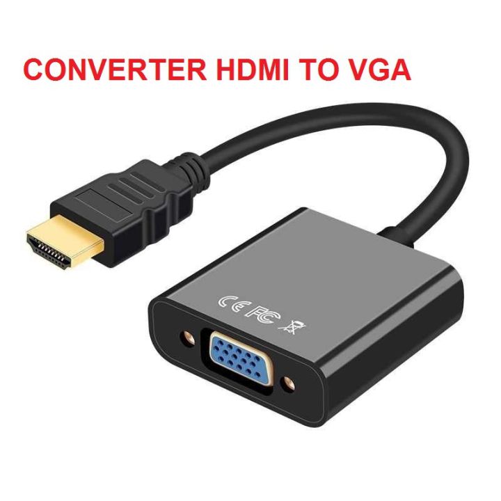 Full HD 1080P HDMI to VGA and Audio Port kabel adapter converter