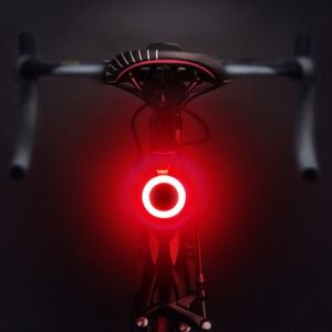ZACRO Lampu Belakang Sepeda Tail Light LED USB Rechargeable 5 Mode Circle