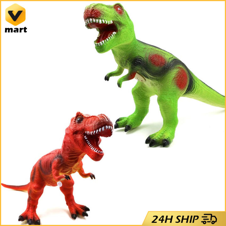 Big rubber hot sale dinosaurs