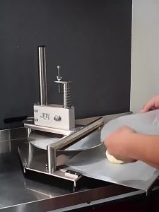 20/25cm Semi-Automatic Special Manual Cake Pressing Machine – 304 Stainless Steel Cake Pressing Tool