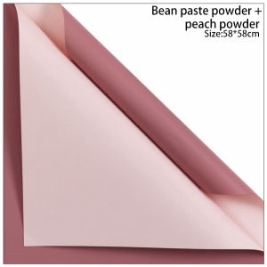 【20pcs】58cm×58cm Two-Sided Colored Bouquet Wrapper Packaging Paper Gift Wrapping Paper