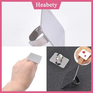Heabety  Palette điều chỉnh vòng cho móng tay nghệ thuật nền tảng pha trộn trang điểm thép không gỉ