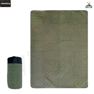 Sweettrip พรมปูพื้น พรมปิกนิก วัสดุผ้าโพลีเอสเตอร์ กันน้ำได้ สามารถซักเครื่องได้