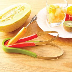 3pcs/set Scoop Troop Nesting Melon Baller and Fruit Slicer Seed Remover / Alat Pengupas