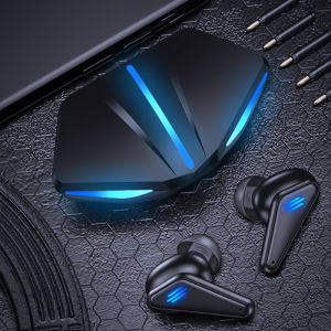 Tecsire Gaming Earbuds Wireless Earphone Bluetooth 5.0 Low Latency Dual Mode Surround Stereo Bass Sound With Microphone