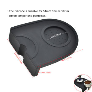 Areyoucan AYC3102 Espresso Coffee tamper mat Silicon rubber corner mat(no coffee stamper) Slip-Resistant Pad Tool