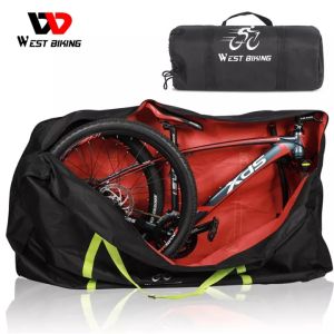 West Biking Bicycle Travel Carry Loading Bags Folding Bike Storage Bag For 20-26 inch Bike Portable Carry Bag Bicycle Accessories
