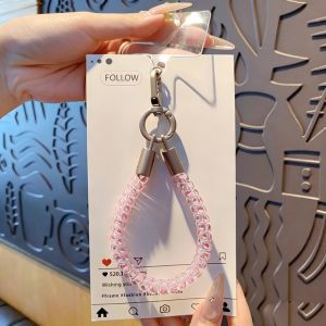 YESMILE TPU Dây đeo điện thoại Có thể điều chỉnh. Chống thất lạc Dây đeo trang trí cho ốp điện thoại Di động Khóa loại có thể tháo rời. Dây đeo điện thoại cổ tay Phụ kiện điện thoại.