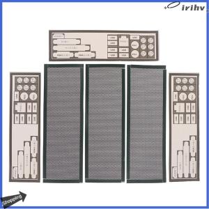 【jianzhanqinl】 3 tấm lọc bụi PVC tấm chắn tự làm thông dụng cho Khung máy tính I O