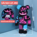 lắp ráp xếp hình Bearbrick Jinx 36 - 55cm tặng kèm búa có hộp cao cấp - Mô hình lắp ráp Gấu Bearbrick 55cm nhiều mẫu MPin, Xinz. 