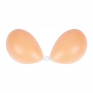 Reusable Silicone invisible bra inserts Pads Push Up Enhancer Breast Strapless Bra SILICON BRA