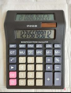 Kalkulator Dagang 2 Layar CT 8122: Kalkulator Bisnis untuk Akuntansi dan Ekonomi