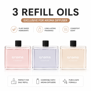 Automatic Wall-Mount Aroma Diffuser | Bathroom Air Freshener | Smart App Option