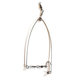 SOTOP Fishing Tackle Universal Catch Fish Device Fishing Artifact Stainless Steel Automatically Automatic Fishing Device Trigger Spring Hook Automatic Fishing Hook Spring Ejection Hook