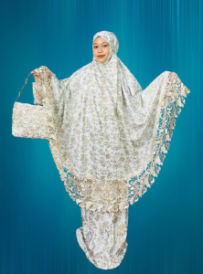 Mukena Katun Poil Paris Premium Free Tas Cantik poil1