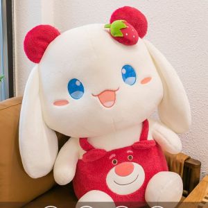 Gấu bông Melody mặt yếm dâu mèo bông Melody đáng yêu cho bé