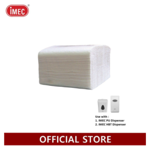 300-1336-1 IMEC HBT-1 – 1 Ply Pure Pulp Emboss Tissue (36packs X 250pcs/box) (9000Pcs)