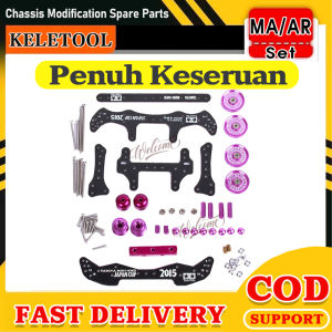 1 set Set suku cadang modifikasi sasis MA/AR Modifikasi sasis J-Cup 2013 Kompatibel dengan model mobil remote control Tamiya mini 4WD Tamiya mini 4WD Mudah dipasang