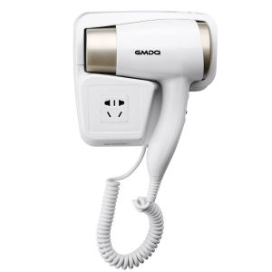 Máy sấy tóc treo tường gia đình khách sạn tích hợp ổ cắm điện Hotel Household Wall-Mounted Hair Dryer 1300W