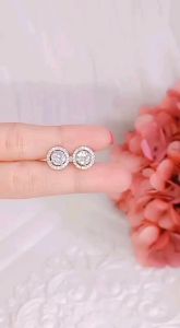 Anting Silver 925 Full Permata Cocopink Jewelry