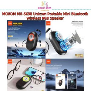 MOXOM MX-SK98 Unicon Mini Portable Wireless Bluetooth RGB Lights Speaker