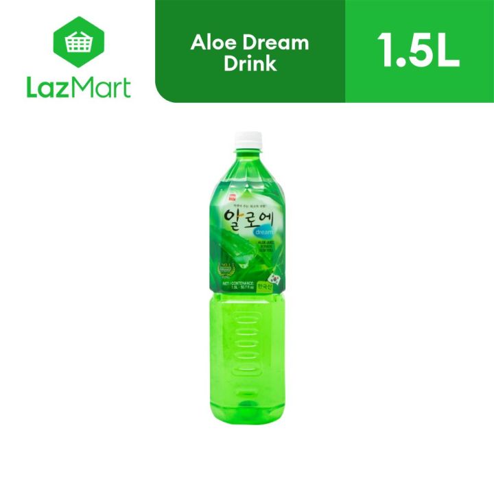 Wang Aloe Dream Drink 1.5l Instant Delivery Aloe Drink 1.5L Aloe Flavored  Beverage - Lazada | Lazada PH