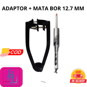 PROMOO! ADAPTOR DUDUKAN MESIN BOR BOBOK KAYU + MATA BOR BOBOK ALL VARIAN