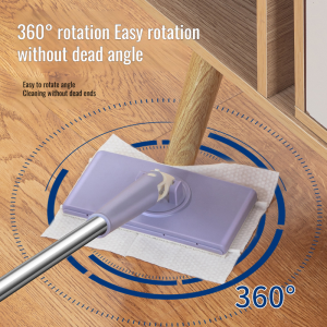 Dishwashing Tools No Dirty Hands Easy to Carry Household Mop Lit One Mop and Its Clean Lightweight