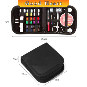 J.D. เซตเย็บผ้า DIY อุปกรณ์เย็บผ้าแบบพกพา Threader กรรไกร Pins อเนกประสงค์ Sewing Tool