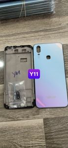 bộ vỏ vivo Y11 - gồm lưngsườnphímbộ kính camera- zin cột sóng