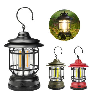 Outdoor Waterproof Retro Camping Lighting USB Emergency Light 30COB