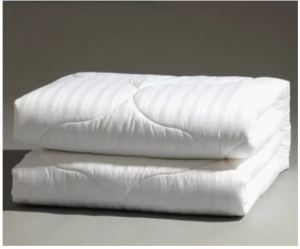Tiancai White Cotton Comforter beddings hotel High quality comforter quilts blanket home microfibre filling