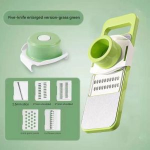 6 in 1 Vegetable Cutter Slicer Multi Functional Slicer Kitchen Tool for Grating Chopping