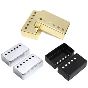 2ชิ้น/แพ็คกระบะกีต้าร์ไฟฟ้าสำหรับเปลือกกีตาร์สำหรับ LP Humbuckers ฝาครอบรถกระบะดนตรีขนาด50มม. และ52มม. ชิ้นส่วนเครื่องมือ