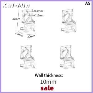 Kui-Min 4pcs 6mm 8mm 10mm Fish Tank Acrylic Clips Aquarium Lid Cover Support Holder Bracket Clamp Stand Aquarium Supply