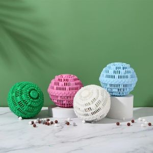 Bóng giặt sinh học loại lớn kích thước 11cm. Bóng giặt quần áo chống nhăn giúp khử vi khuẩn mùi ẩm mốc. Giúp giặt đồ sạch