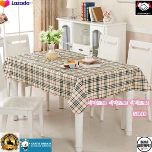 Taplak Meja Anti Air Ukuran Lebih Besar Lebih Tebal -Table Clothing Waterproof Good Quality