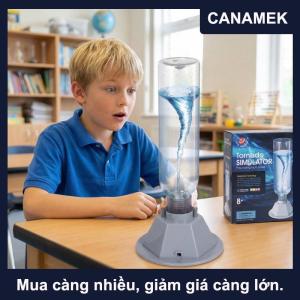 【CANAMEK】 Giáo dục khoa học Đồ chơi Kit Twister Maker Set Gió Nước Simulator cho lớp học nhà DIY thí nghiệm trẻ em Quà tặng