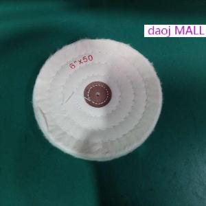 daoj MALL ล้อขัด3 4 5 6 7 8 ล้อขัดผ้าฝ้ายผ้าสำลีสำหรับขัดล้อเครื่องประดับเงินสีทอง