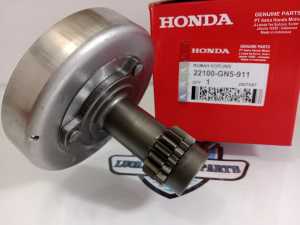 Lonceng Assy GN5/Rumah Ganda Kopling Honda GRAND/SUPRA X 100 LAMA Harga Murah Kode: 22100-GN5-911