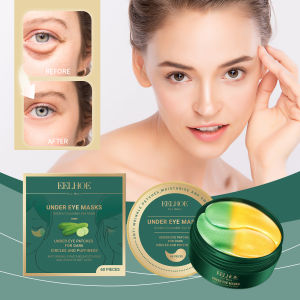 EELHOE Golden Cucumber Collagen Eye Mask Anti-dark circles remove eye bags Moisturizing firming Eye Mask Eye Skin Care Crystal Collagen Gold Eye Mask Anti Dark Circles Moisturizing Firming Eye Bags Women Skin Care Eye Patches